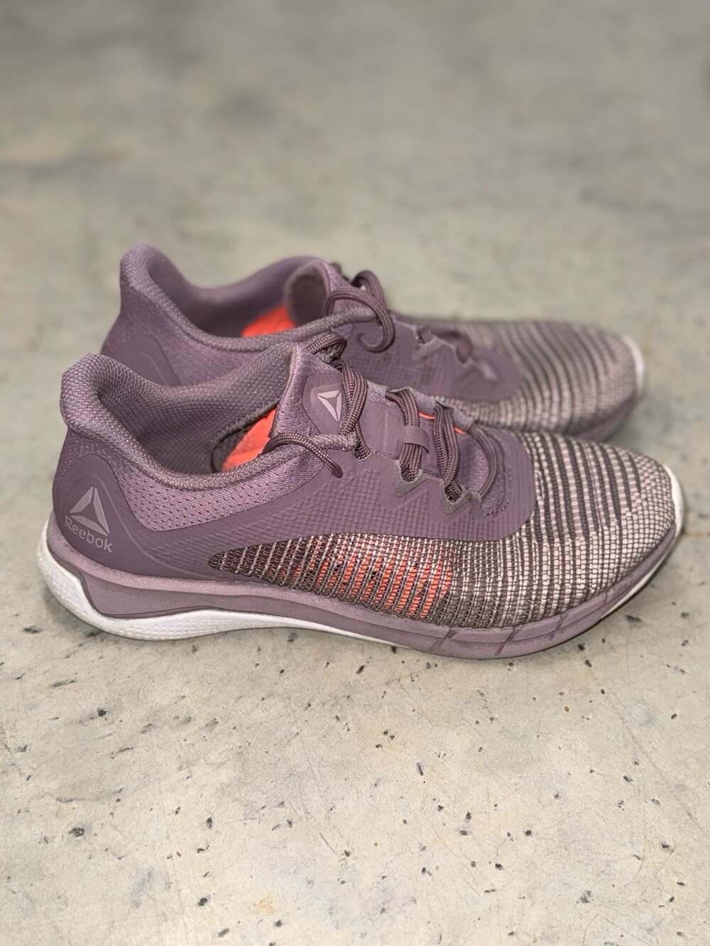 Reebok Women's Fast Tempo Flexweave Running Shoes Noble Orchid Size 7